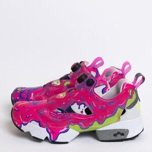NEW Reebok Instapump Fury Ghostbusters Sneaker Pink Slime